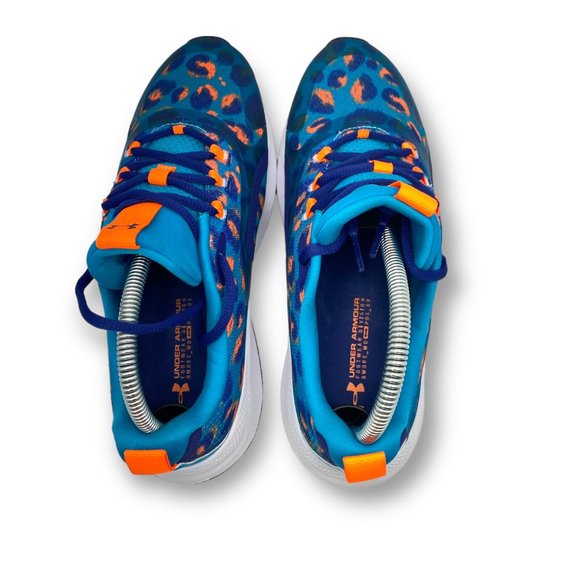 Under Armour Charged Running Shoes Multicolor 3023662-300 Woman's Size 8.5 - Picture 6 of 8